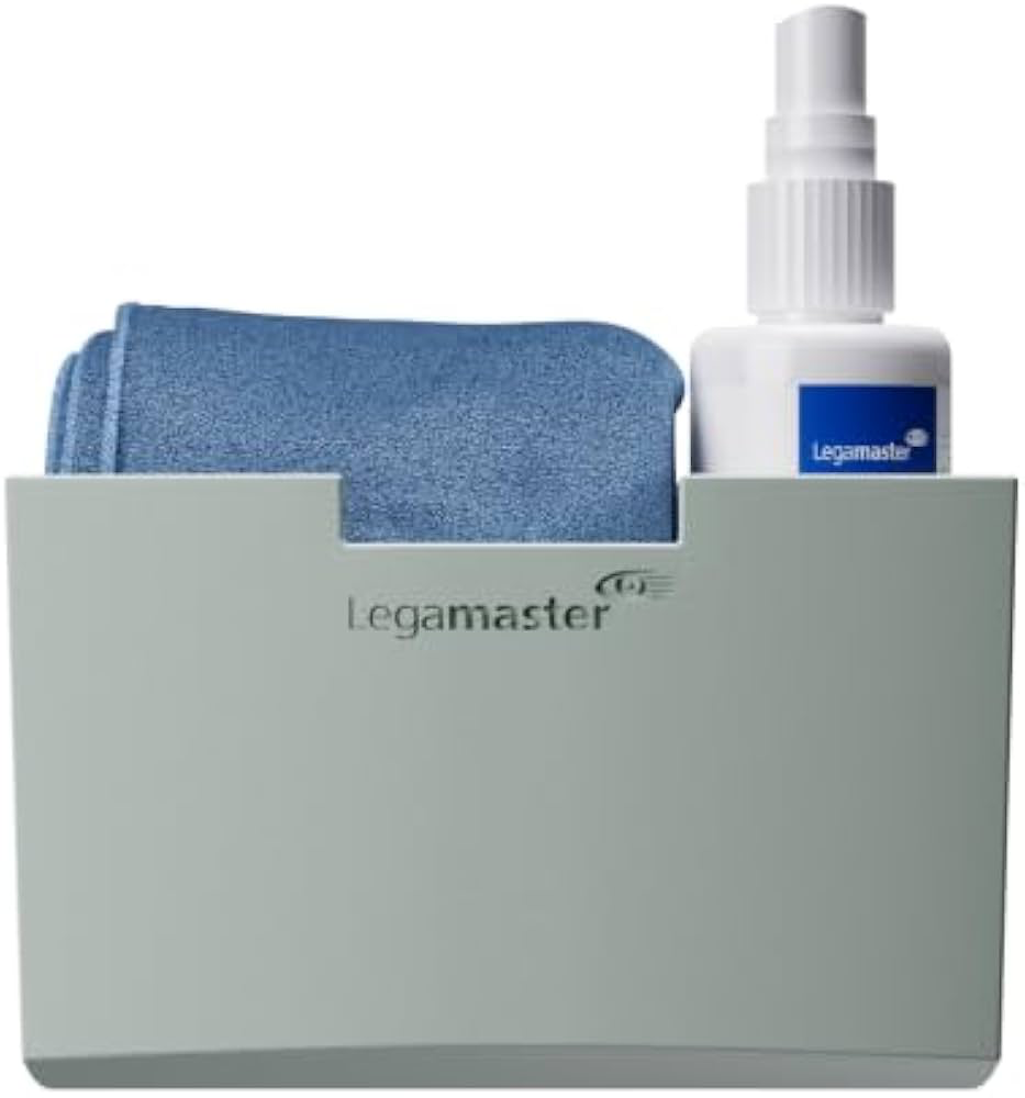 Legamaster glassboard accessory holder sage green